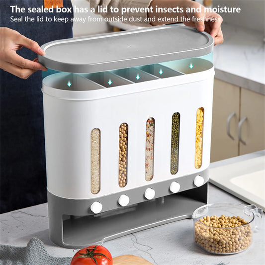 5 in 1 Kitchen Dispensing Container 