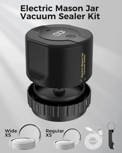 Electric Mason Jar Vacuum Sealer