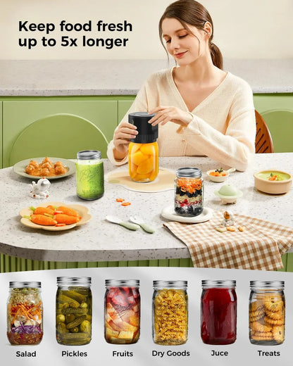 Electric Mason Jar Vacuum Sealer